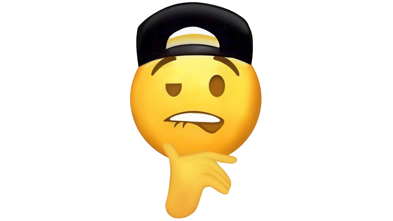 Featured image of post Lip Biting Emoji With Hat Meme