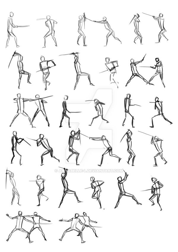 Featured image of post Sword Fighting Poses Drawing